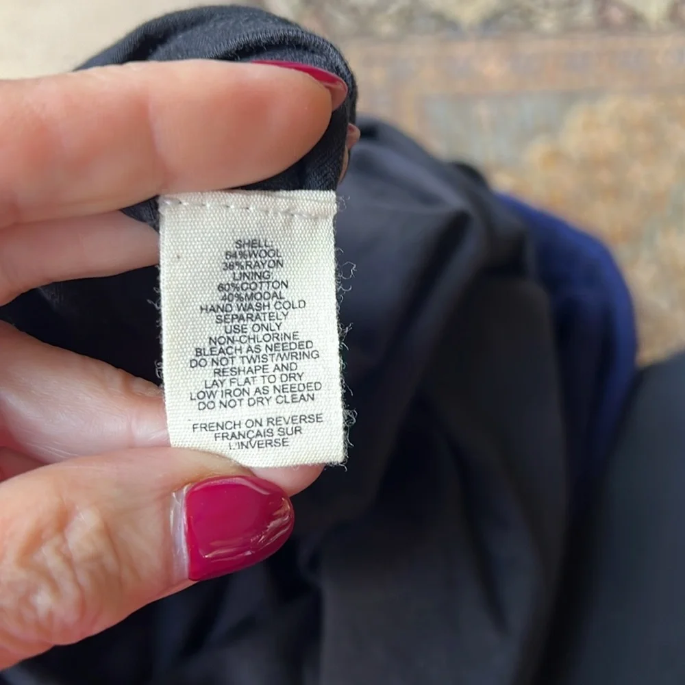 New Anthropology dress in size M and colors dark gray and two shades of blue - Picture 13 of 14